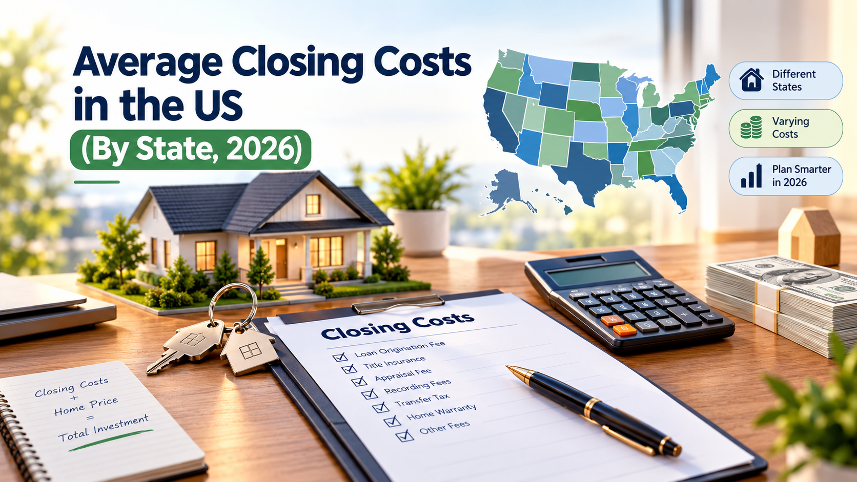 Average Closing Costs in the US (By State, 2026)