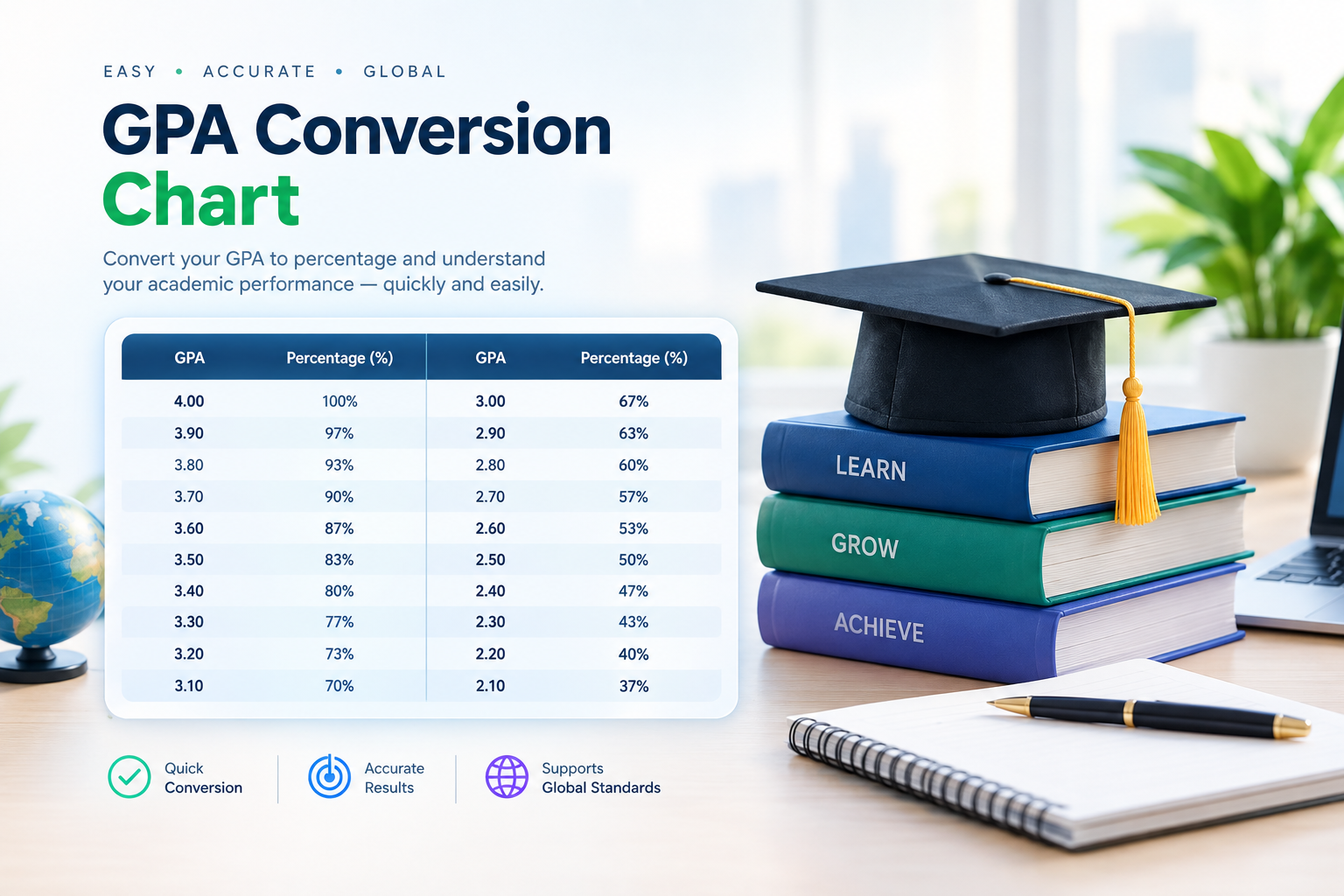 How to Convert GPA Between Scales (4.0, 5.0, Percentage)