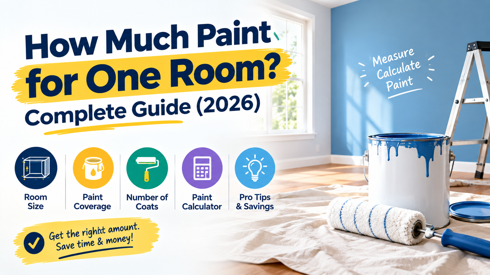 How Much Paint for One Room? Complete Guide (2026)
